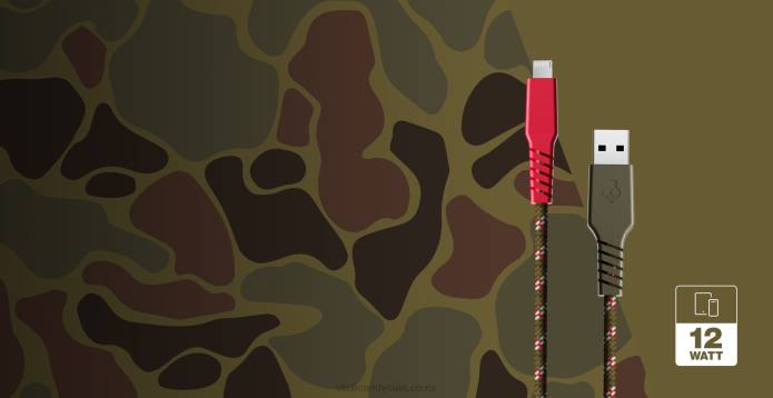 Skullcandy YOUR PATH TO POWER Line+ Braided Charging Cable T28B40