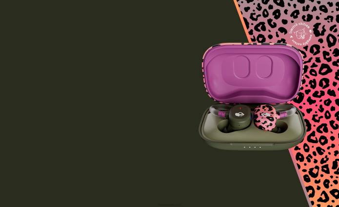 Skullcandy SKULLCANDY X BURTON Push Active True Wireless Earbuds T28B2 Naughty Nature