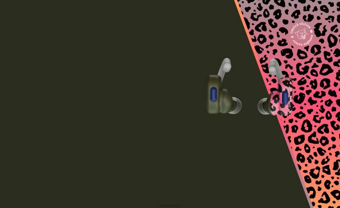 Skullcandy SKULLCANDY X BURTON Push Active True Wireless Earbuds T28B2 Naughty Nature