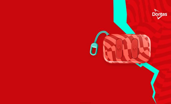 Skullcandy Skullcandy X Doritos Dime 2 True Wireless Earbuds T28B3 Doritos Red
