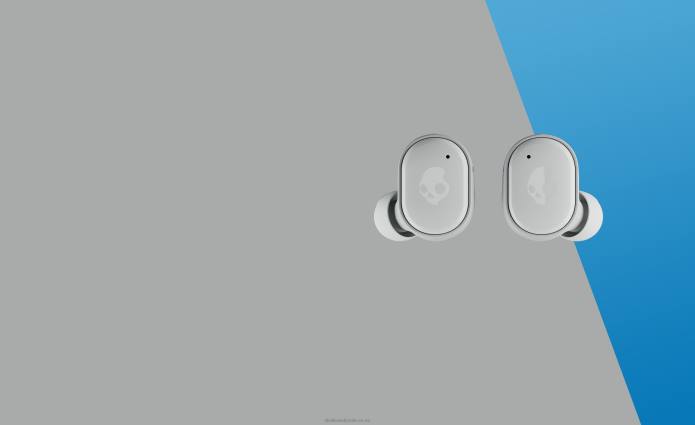 Skullcandy Upgradable tech premium sound Grind True Wireless Earbuds T28B10 Light Grey/Blue