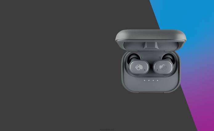 Skullcandy Upgradable tech premium sound Grind True Wireless Earbuds T28B11 Chill Grey