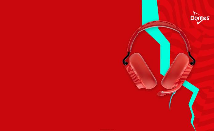 Skullcandy Skullcandy X Doritos SLYR Multi-Platform Wired Gaming Headset T28B70 Doritos Red