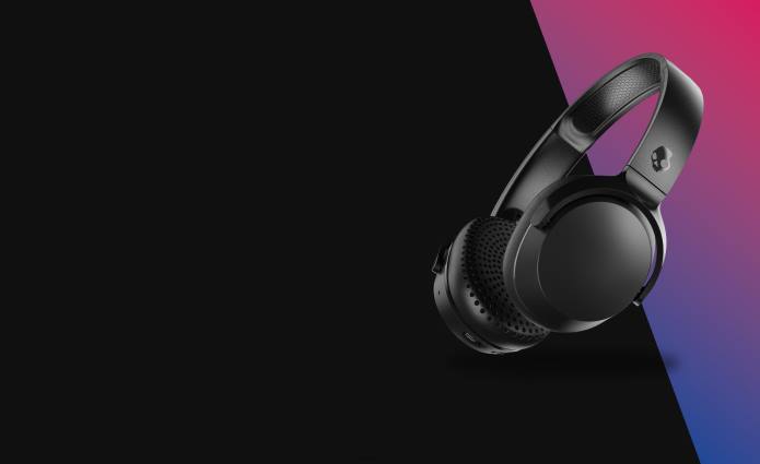 Skullcandy Bold Sound Unplugged Riff Wireless 2 On-Ear Headphones T28B68 True Black