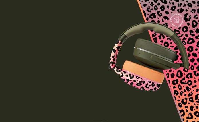 Skullcandy SKULLCANDY X BURTON Crusher Evo Sensory Bass Headphones withPersonal Sound T28B59 Naughty Nature