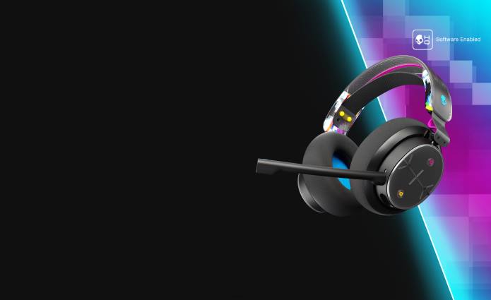 Skullcandy Wireless Gaming Tuned To You PLYR Multi-Platform Wireless Gaming Headset T28B50 Black DigiHype